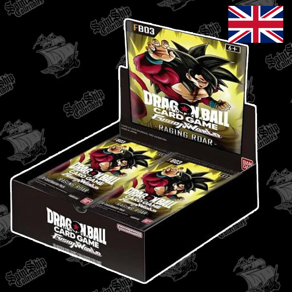 DragonBall Card Game Fusion World FB03 Raging Roar Booster Box – SaintShip Collectibles