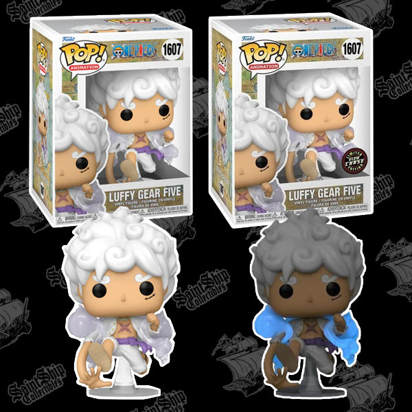 Funko Pop! One Piece Bundle: Luffy Gear Five Regular Chase #1607