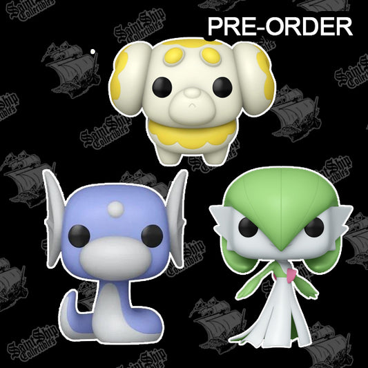 Funko Pop! Pokemon: Bundle Fidough, Dratini, Gardevoir