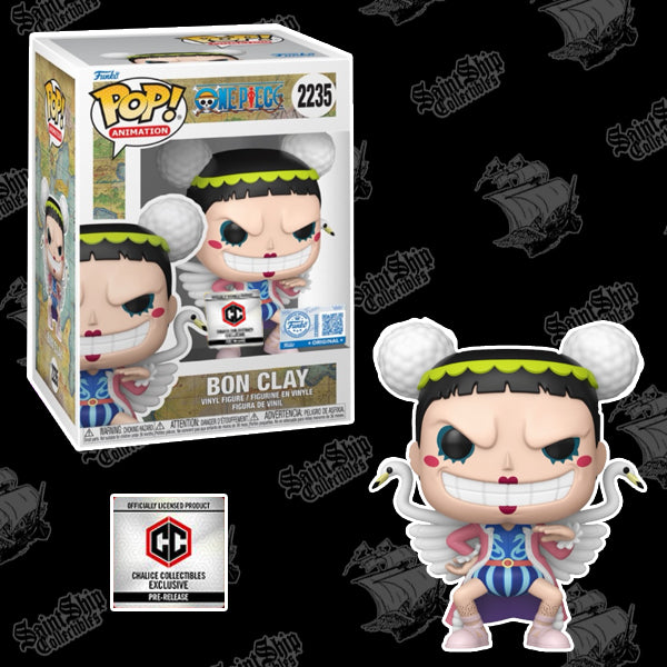 Funko Pop! One Piece: Bon Clay #2235 - Chalice PR (Pre-Order)