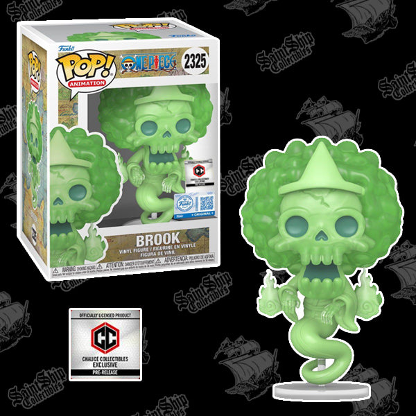 Funko Pop! One Piece: Brook #2325 - Chalice PR (Pre-Order)