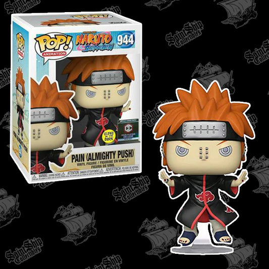 Funko Pop! Naruto Shippuden: Pain (Almighty Push) Glow in the Dark #944 - Chalice Exclusive
