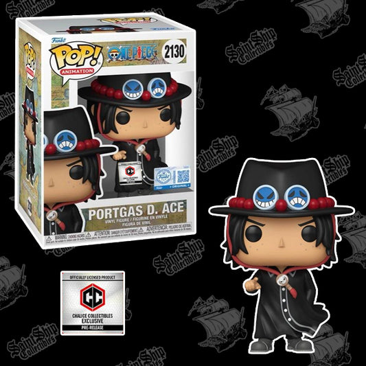 Funko Pop! One Piece: Portgas D. Ace #2130 - Chalice PR (Pre-order)