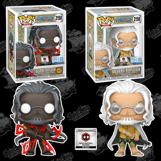 Funko Pop! One Piece: Silvers Rayleigh Regular + Chase #2150 - Chalice PR (Pre-order)
