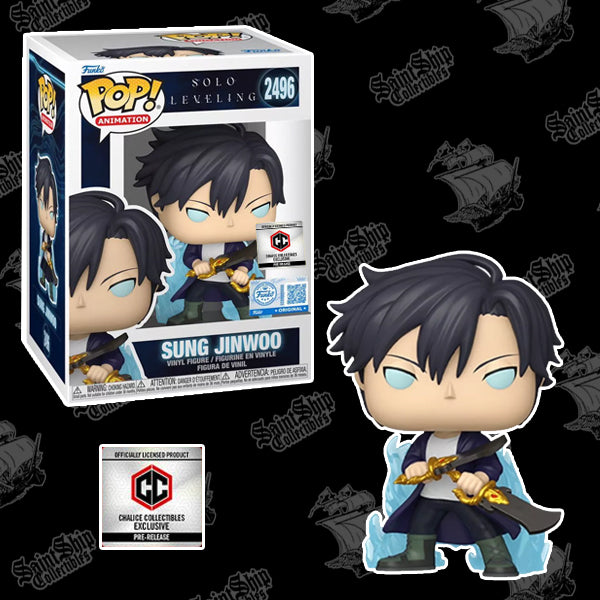 Funko Pop! Solo Leveling: Sung Jinwoo #2496 - Chalice PR (Pre-order)
