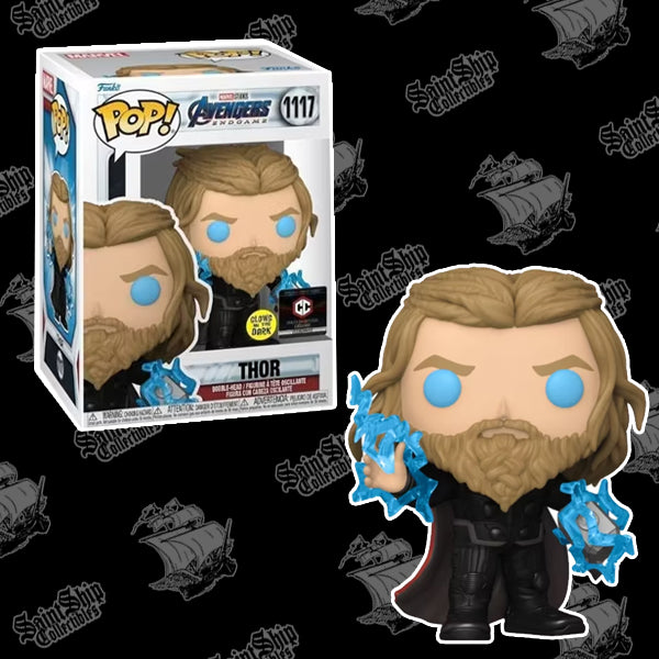 Funko Pop! Marvel Avengers Endgame : Thor brille dans le noir #1117 – Calice exclusif