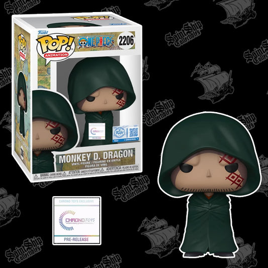 Funko Pop! One Piece: Monkey D Dragon #2206 - Chrono Toys PR (Pre-Order)