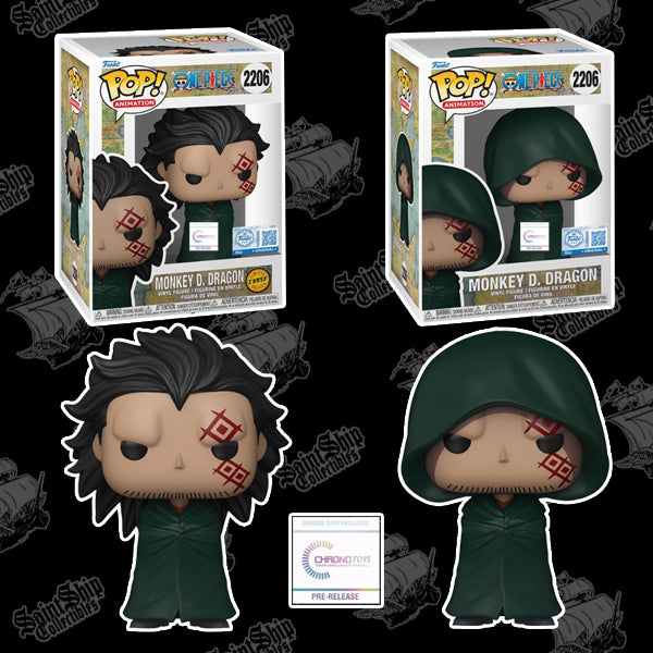 Funko Pop! One Piece: Monkey D Dragon Regular + Chase #2206 - Chrono Toys PR (Pre-Order)