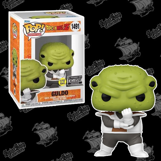 Funko Pop! Dragon Ball Z (DBZ) : Guldo brille dans le noir #1491 - Entertainment Earth Exclusive