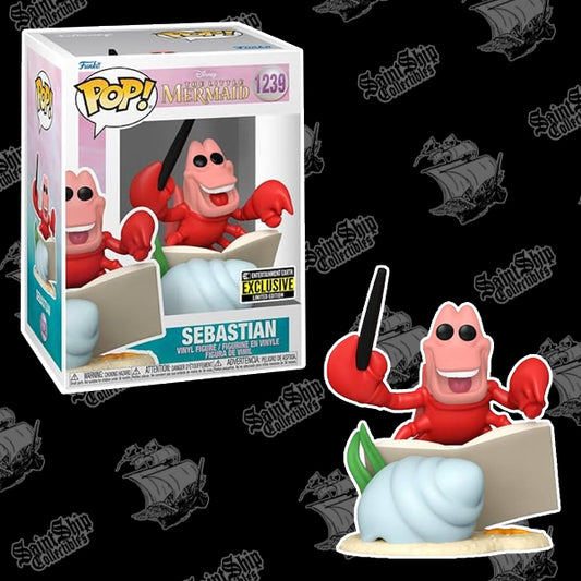 Funko Pop! Disney : Sebastian #1239 – Exclusivité Entertainment Earth