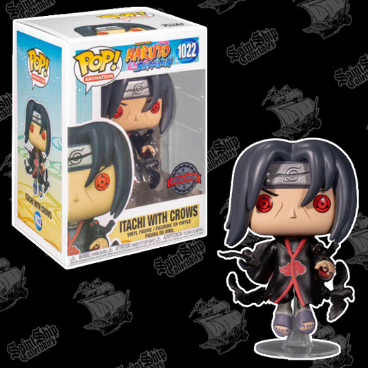 Funko Pop! Naruto Shippuden: itachi with Crows #1022 - Exclusive