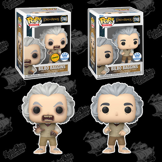 Funko Pop! The Lord of The Rings: Bilbo Baggins Regular + Chase #1748 - Funko Shop