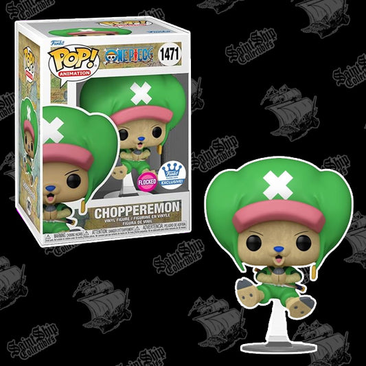 Funko Pop! One Piece: Choppermon Flocked #1471 - Funko Shop