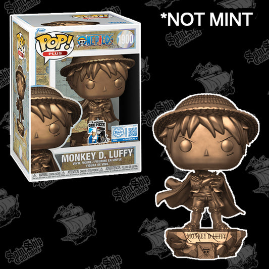 Funko Pop! One Piece: Monkey D. Luffy Bronze Statue #1900 - Funko Shop - NOT MINT
