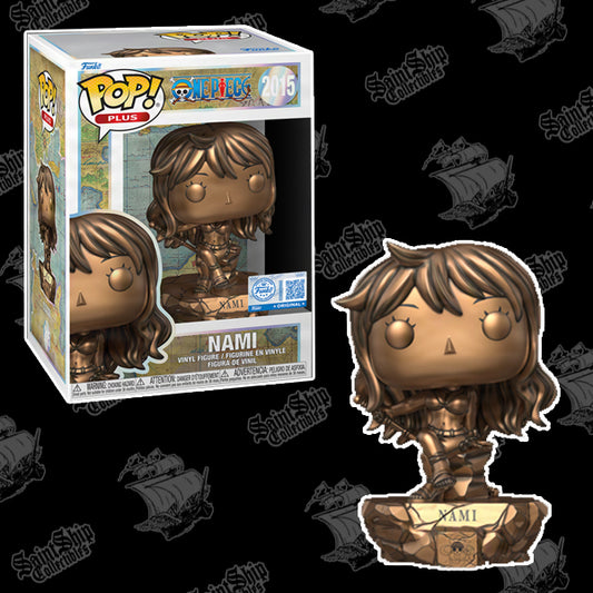 Funko Pop! One Piece: Nami Bronze Statue 25th #2015 - Funko Shop