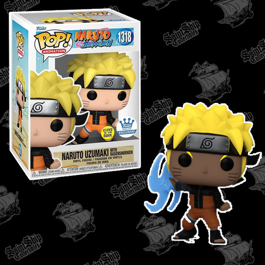 Funko Pop! Naruto Shippuden: Naruto Uzumaki with Rasenshuriken Glow in the Dark #1318 - Funko Shop