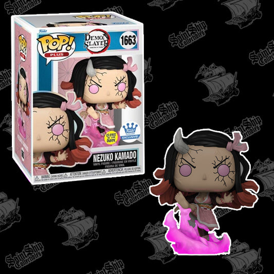 Funko Pop! Demon Slayer: Nezuko Kamado Plus Glow in the Dark #1663 - Funko Shop