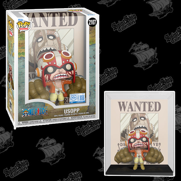 Funko Pop! One Piece: Usopp Wanted #2107 - Funko Shop (Pre-Order)