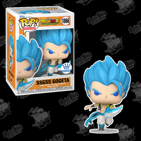 Funko Pop! Dragon Ball Super: SSGSS Gogeta #1866 - Funko Shop