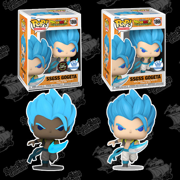 Funko Pop! Dragon Ball Super: SSGSS Gogeta Regular + Chase #1866 - Funko Shop