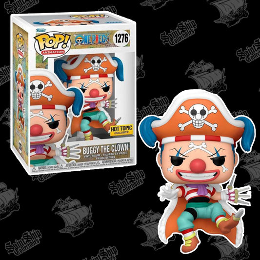 Funko Pop! One Piece: Buggy The Clown #1276 - Hot Topic