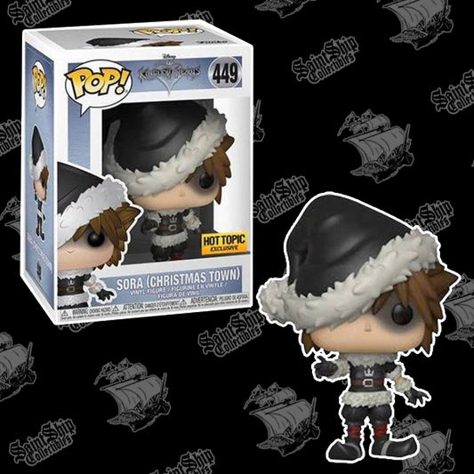 Funko Pop! Disney Kingdom Hearts : Sora Christmas Town #449 - Sujet brûlant