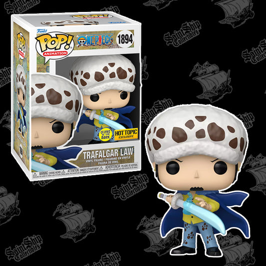 Funko Pop! One Piece: Trafalgar Law Glow in the Dark #1894 - Hot Topic
