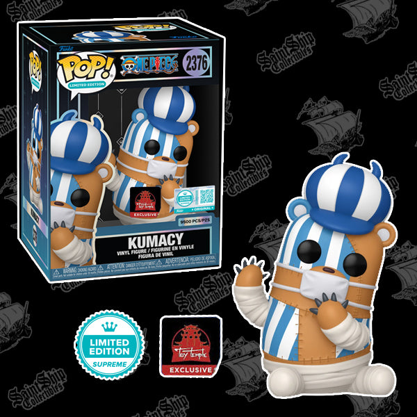 Funko Pop! One Piece: Kumacy #2376 - Limited Edition 9500 Toy Temple
