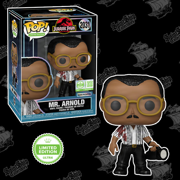 Funko Pop! Jurassic Park: Mr. Arnold #2031 - Limited Edition 5000