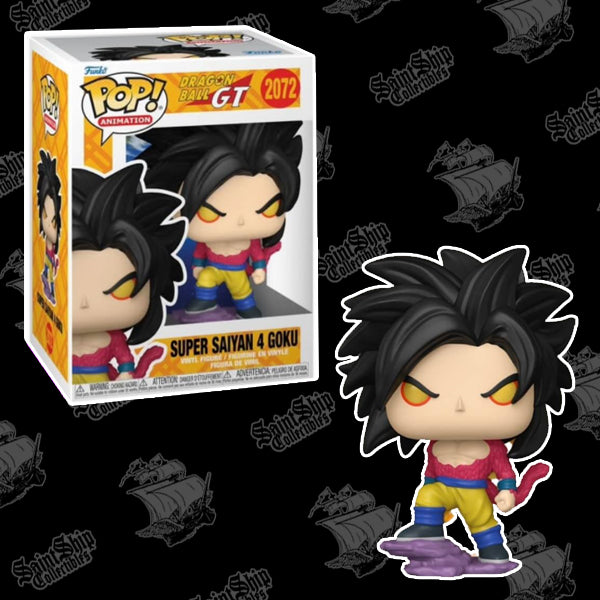 Funko Pop! Dragon Ball GT:Super Saiyan 4 Goku #2072 (Pre-Order)