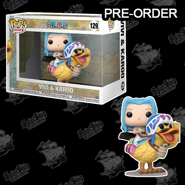 Funko Pop! One Piece: Vivi & Karoo #129 (Pre-order)