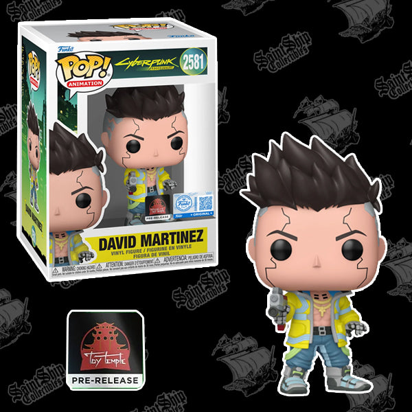 Funko Pop! Cyberpunk: David Martinez #2581 - Toy Temple PR (Pre-Order)