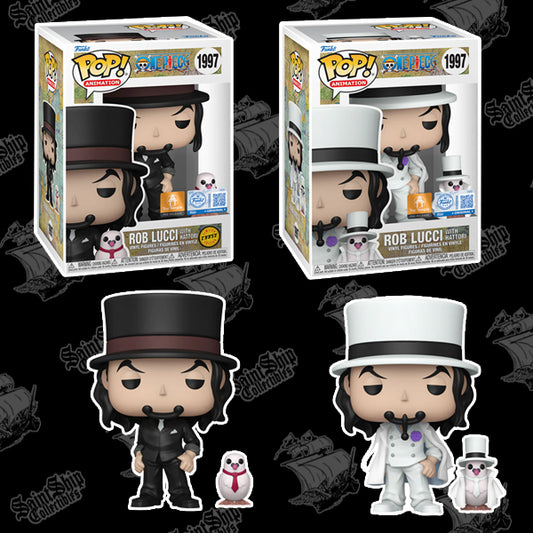 Funko Pop! One Piece: Rob Lucci with Hattori Regular + Chase #1997 - Toy Temple PR
