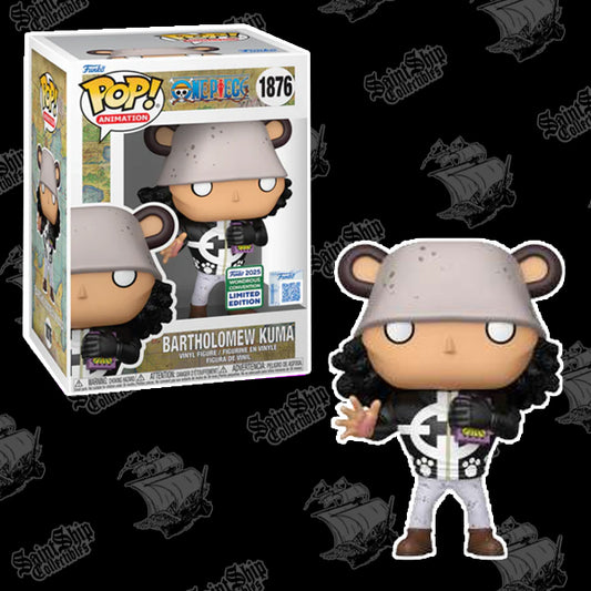 Funko Pop! One Piece: Bartholomew Kuma #1876 - Wondercon 2025 Shared