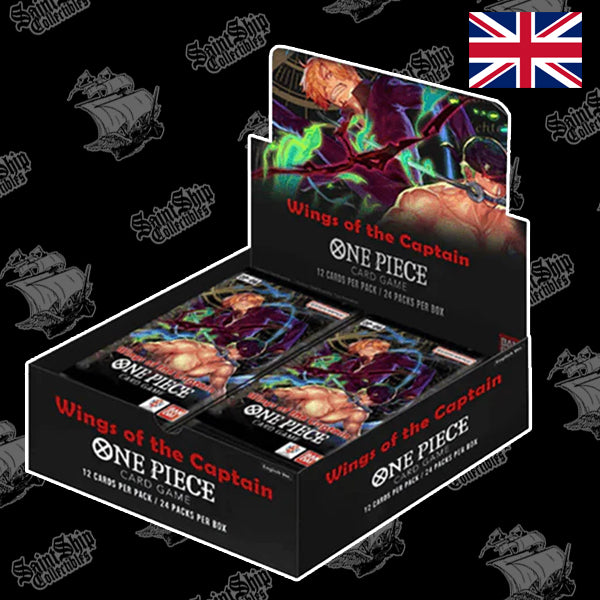 One Piece Card Game Booster Box OP06 Wings of the Captain SaintShip Collectibles One Piece Card Game Booster Box OP06 Wings of the Captain SaintShip Collectibles