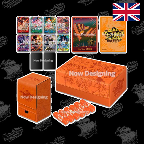 One Piece Card Game English Version Japanese 3rd Year Anniversary Set