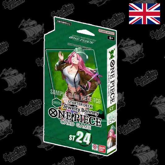 One Piece Card Game Starter Deck ST-24 Green Jewelry Bonney
