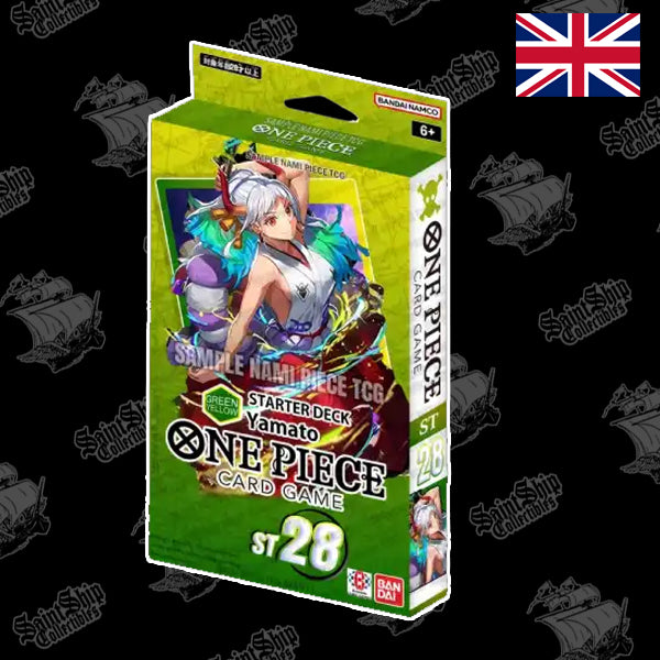 One Piece Card Game Starter Deck ST-28 Green Yellow Yamato SaintShip Collectibles One Piece Card Game Starter Deck ST-28 Green Yellow Yamato SaintShip Collectibles