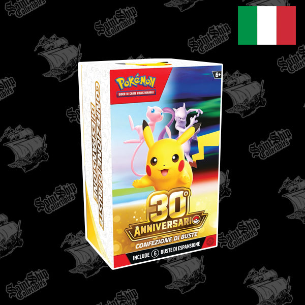 Pokemon 30° anniversario Bundle 6 buste (ITA)