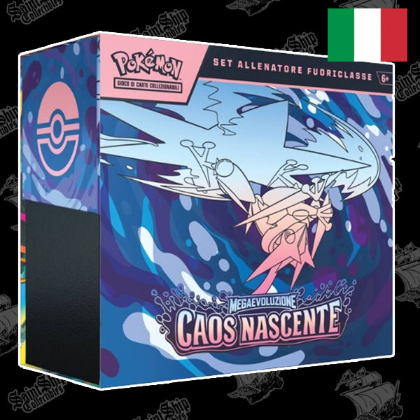 Pokemon Megaevoluzione Caos Nascente ETB Set Allenatore Fuoriclasse (ITA)