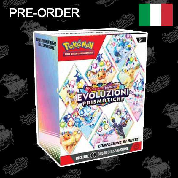Pokemon Scarlatto e Violetto: Evoluzioni Prismatiche - Bundle 6 buste (ITA)