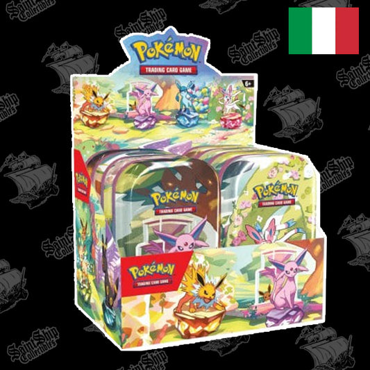 Pokemon Scarlatto e Violetto: Evoluzioni Prismatiche - Display Mini Tin (ITA)