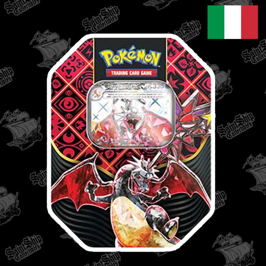Pokemon Scarlatto e Violetto: Destino di Paldea - Tin Shiny Charizard (ITA)