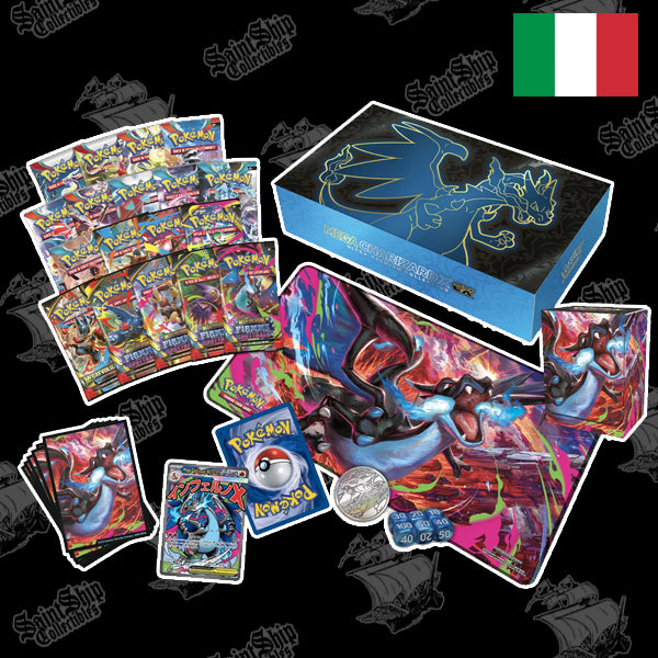 Pokemon Collezione Ultra Premium Mega Charizard X EX (ITA)