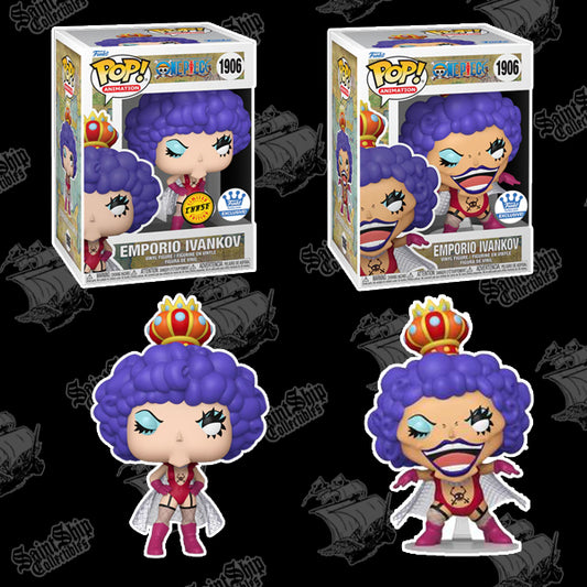 Funko Pop! One Piece: Emporio Ivankov Regular + Chase #1906 - Funko Shop