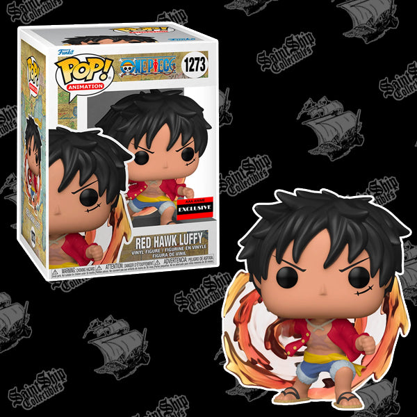 Funko Pop! One Piece: Red Hawk Luffy #1273 - AAA Exclusive