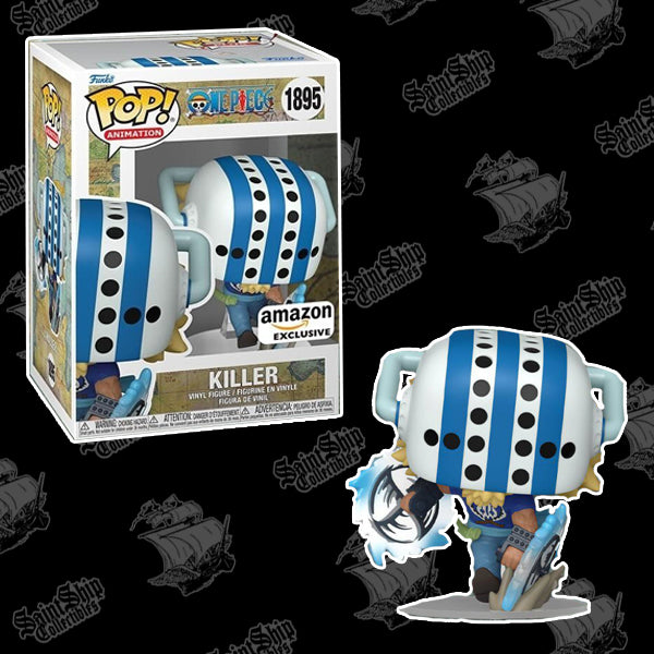 Funko Pop figur One Piece - Pop Plus Smoker Exclu Chase GITD