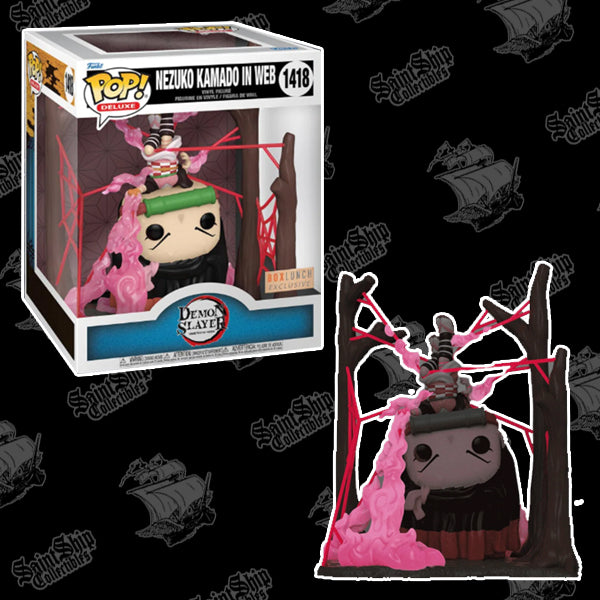 Funko Pop! Demon Slayer: Nezuko Kamado in Web #1418 - BoxLunch