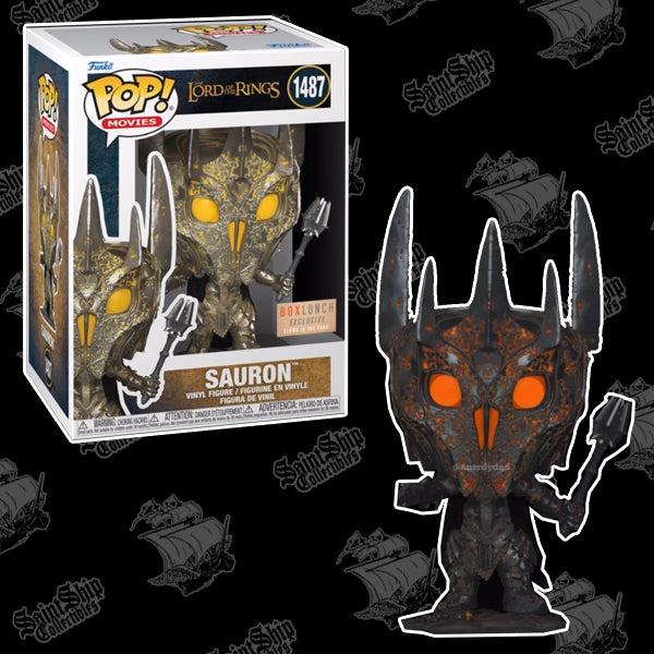 Funko Pop! Le Seigneur des Anneaux : Sauron #1487 - BoxLunch - PAS NEUF