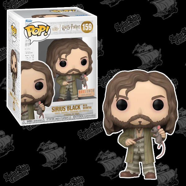 Funko Pop! Harry Potter: Sirius Black with Wormtail #159 - BoxLunch